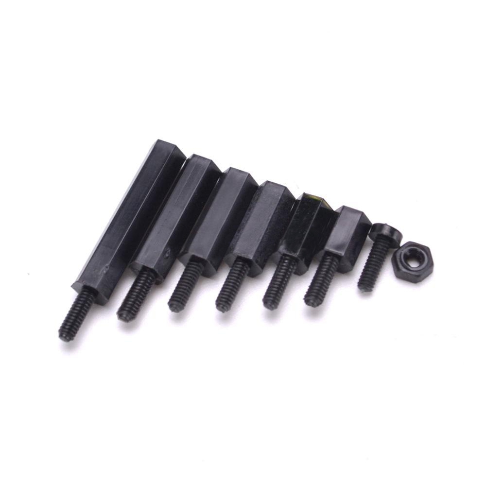 180 PCS M2 Nylon Plastic Screw /Screw nuts/Insulated Column Pillar Set For FPV RC Drone