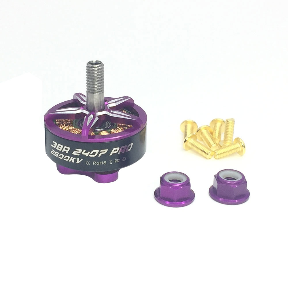 3BHOBBY 3B-R 2407 Pro Brushless Motor 1700KV 2100KV 2400KV 2600KV 4-6S For RC Drone FPV Racing