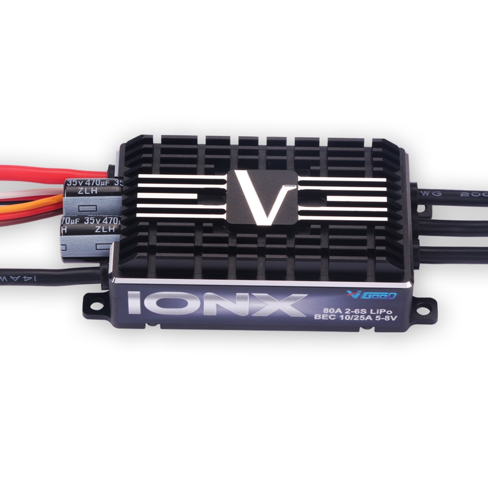 V-Good IONX 32 Bit 80A 2-6S Brushless ESC For RC Model With 8V 20A BEC