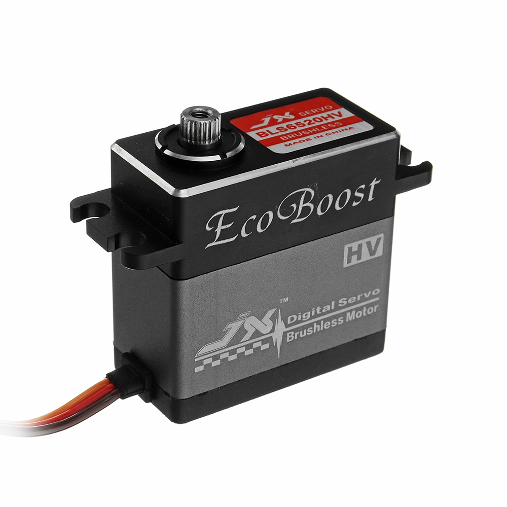 JX Ecoboost BLS6520HV 19KG Large Torque 180 Degree Metal Gear High Voltage Brushless Digital Servo