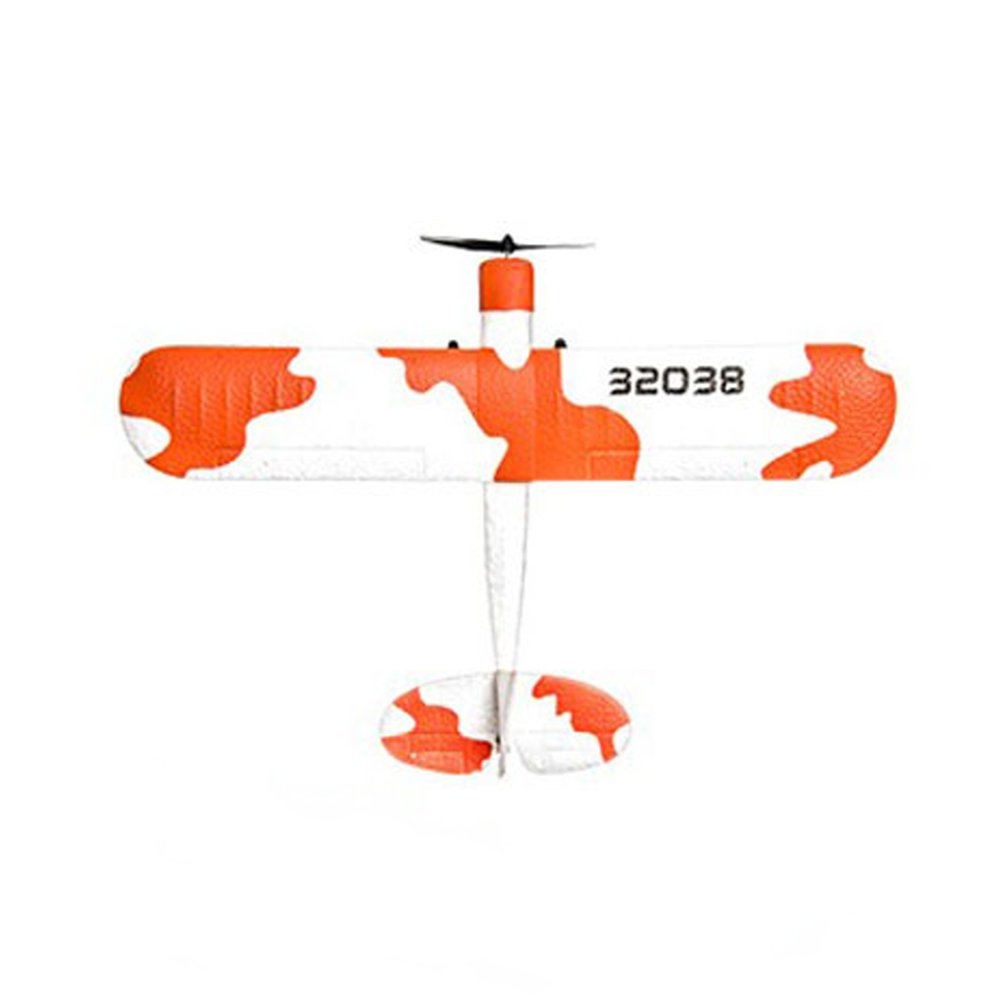 Techboy Mini Fox 2.4G 2CH 345mm Wingspan EPP 360 Degree Rotation RC Airplane Glider RTF