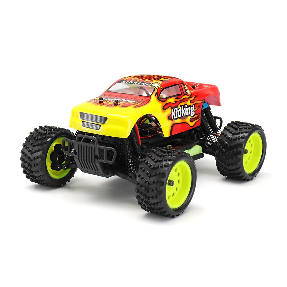 HSP 94186 1/16 2.4G 4WD Electric Power Rc Car Kidking Rc380 Motor Off-road Monster Truck RTR Toy