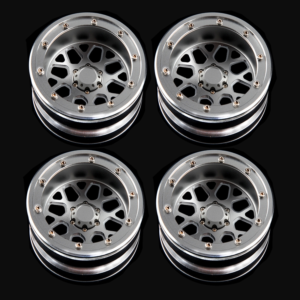 4PCS Per Set 1/10 1/8 2.2 Inch D1RC Rock Crawler Alloy Metal RC Car Wheel Hub For SCX10 TRX4