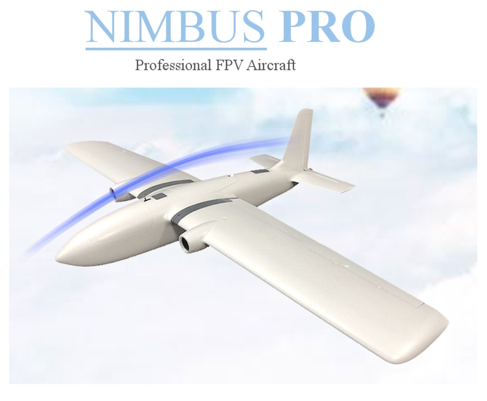 MFD MyFlyDream NIMBUS PRO 1950mm Wingspan FPV Aircraft RC Airplane KIT Large Space 6.5KG Takeoff