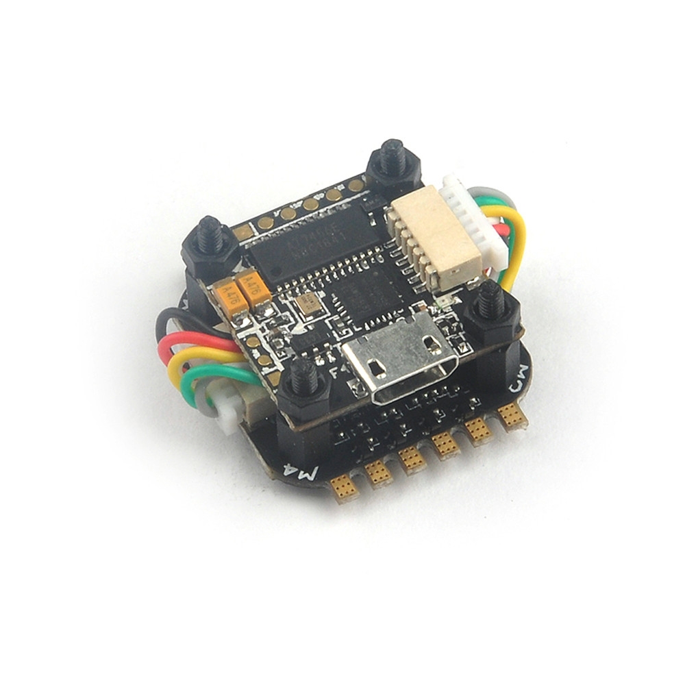 16x16mm TeenyF4 Pro 1-2S Flytower F4 OSD FC w/ Buck-Boost Converter & 5A BL_S DShot600 4In1 ESC