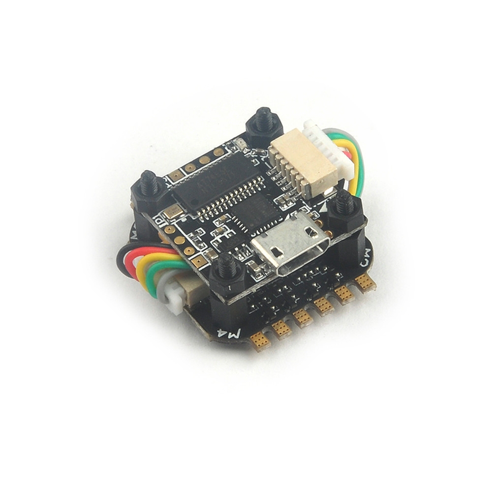 16x16mm TeenyF3 Pro Flytower F3 OSD Flight Controller w/ Buck-Boost Converter & 5A BL_S DShot600 ESC