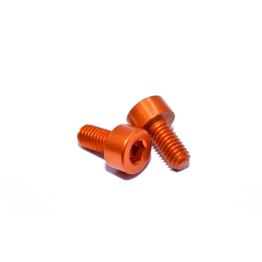 10 PCS AuroraRC M3x6 Hexagonal Cup Head Screw 7075 Aluminum for RC FPV Racing Drone