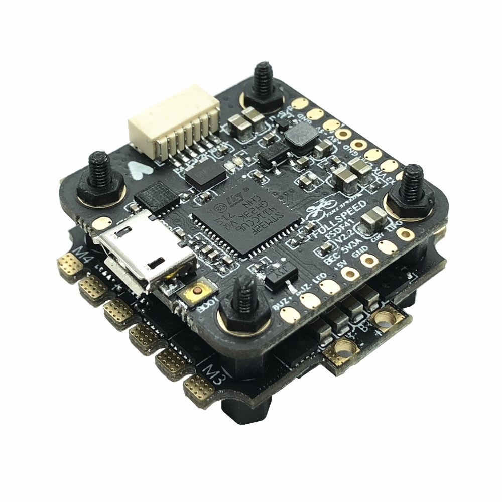 FullSpeed FSD435 Flytower F411 Flight Controller Built-in Betaflight OSD & 35A BLHeli_S 2-4S ESC 