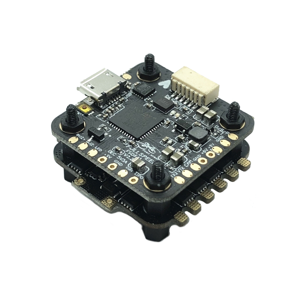 FullSpeed FSD428 Flytower F411 Flight Controller Built-in Betaflight OSD & 28A BLHeli_S 2-4S ESC