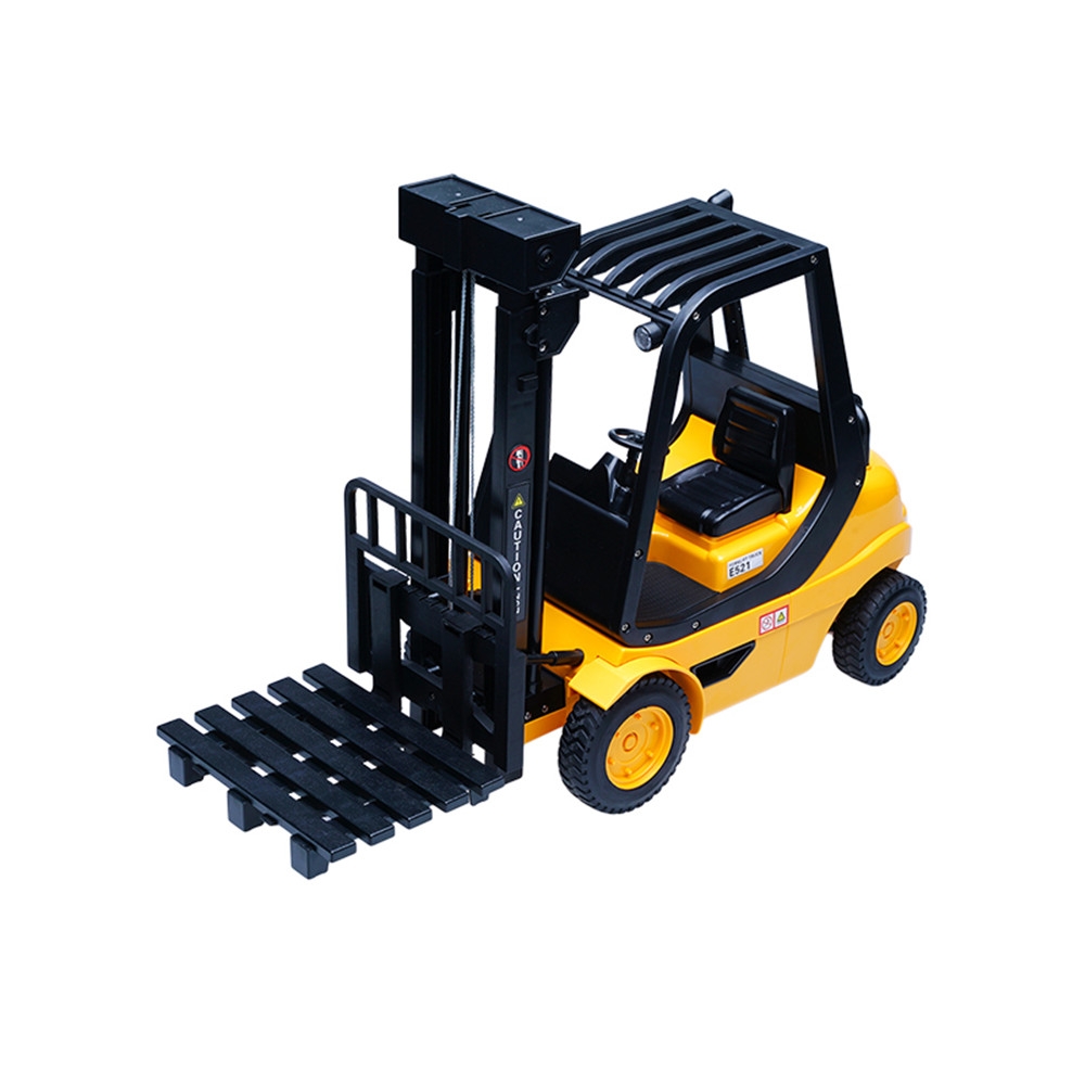 Double Eagle E521-003 1/8 2.4G 8CH Rc Car Forklift Truck Vehicle Crane 360° Rotation W/ Light Sound