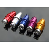 3.17mm Brushless Motor Propeller Clip Aluminum Alloy Adapter Bullet Paddle Clamp for RC Models