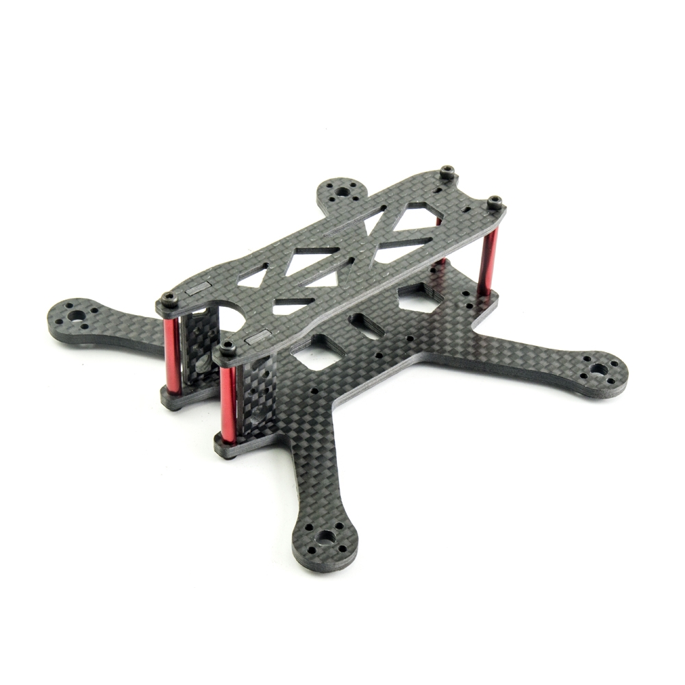 STP Split ZH-125 125mm H Type Carbon Fiber Micro FPV Racing Frame Kit For RC Drone