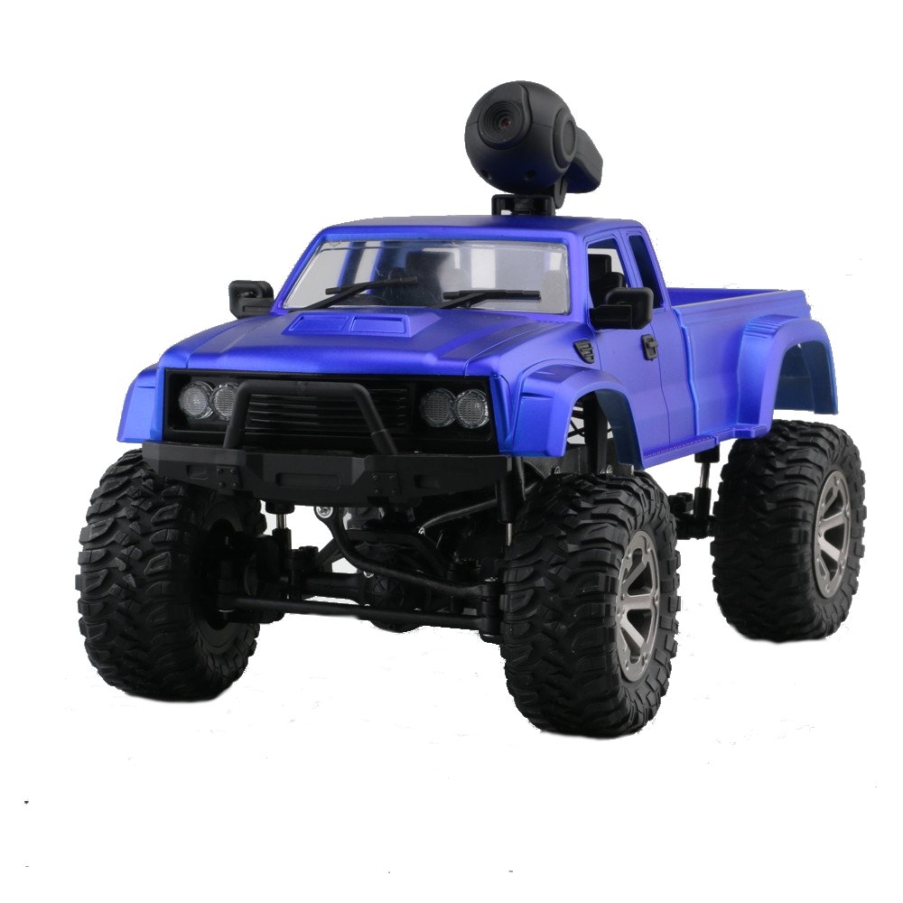 Fayee FY002A 1/16 2.4G 4WD Rc Car 720P HD WIFI FPV Off-road Military Truck W/LED Light RTR Toy