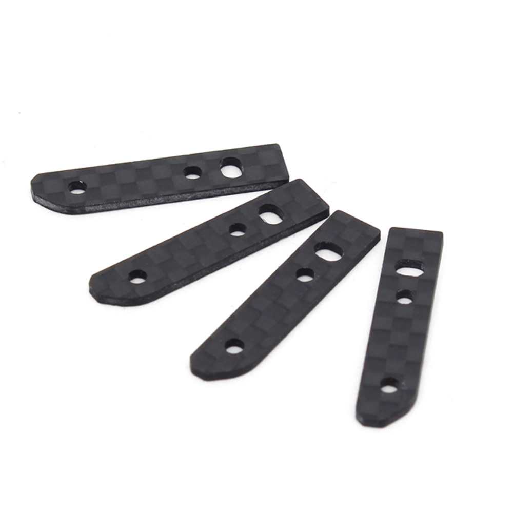 4PCS ALZRC Devil X360 RC Helicopter Carbon Fiber Canopy Retainer 1.2mm Compatible GAUI X3