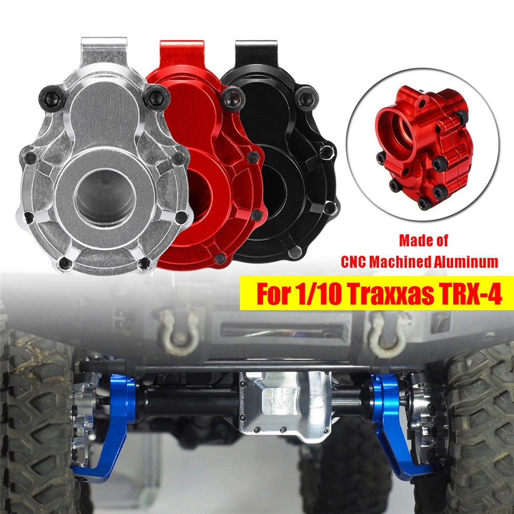 2PCS Alloy CNC Rear Axle C-Hub Cover Mount Upgrade Parts for 1/10 RC Car Crawler Traxxas TRX-4