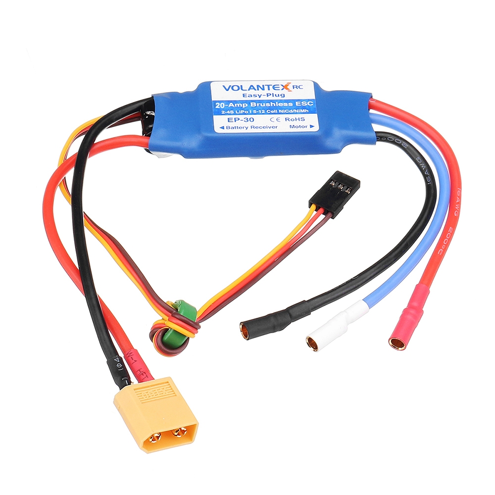 Volantex V757-6 Ranger G2 FPV RC Airplane Spare Part 20A Brushless ESC