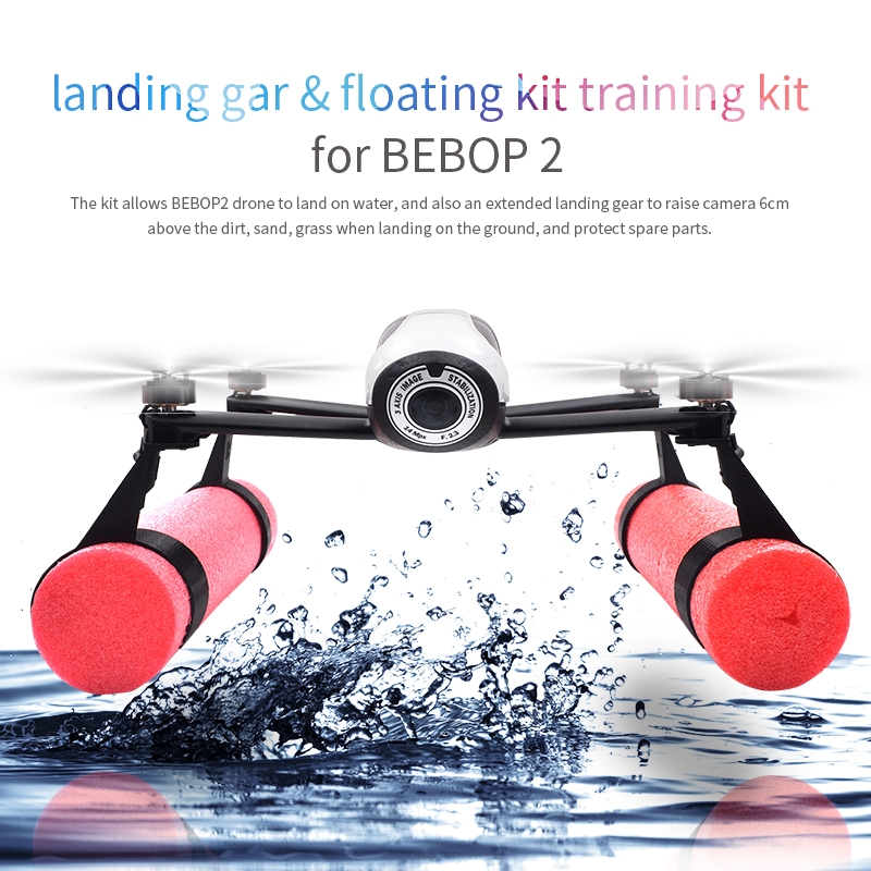 Landing Gear Buoyancy Rods Set Water Surface Land & Take Off Device For Parrot BEBOP 2 RC Drone