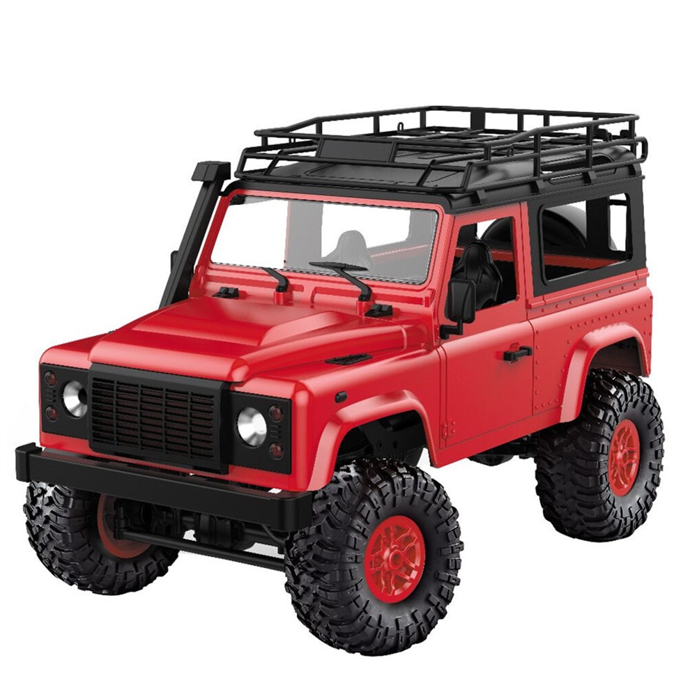 MN-90 1/12 2.4G 4WD Rc Car With Front LED Light 2 Body Shell Rock Crawler Monster Truck RTR Toy