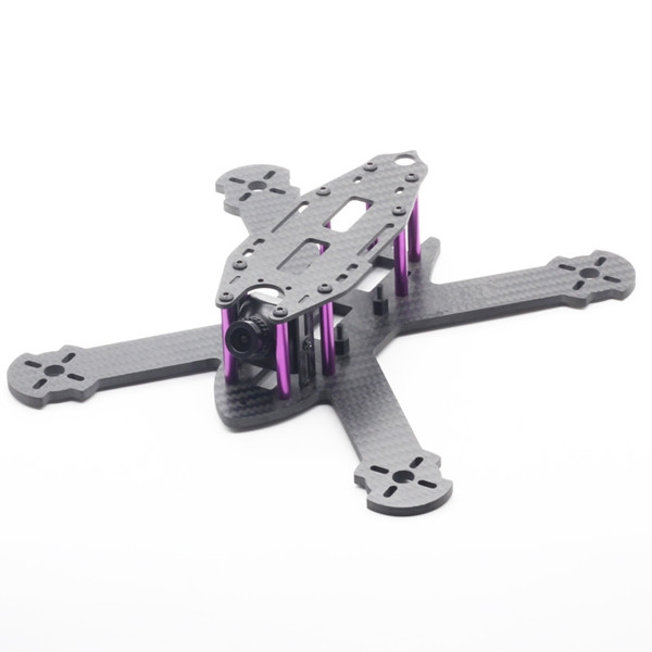 URUAV STAD 210mm Wheelbase 3mm Arm X Type 3K Carbon Fiber FPV Racing Frame Kit for RC Drone