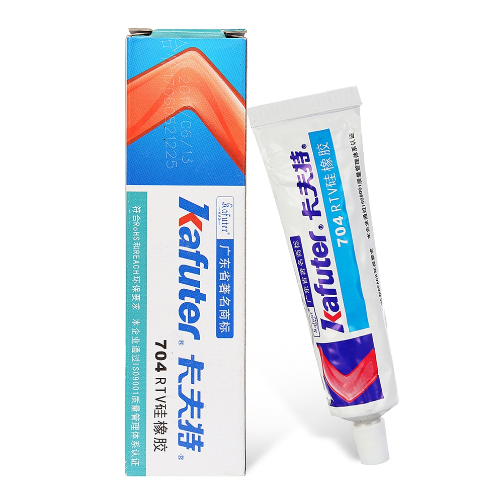 Kafuter K-704 RTV Silicone Rubber White Glue for RC Model