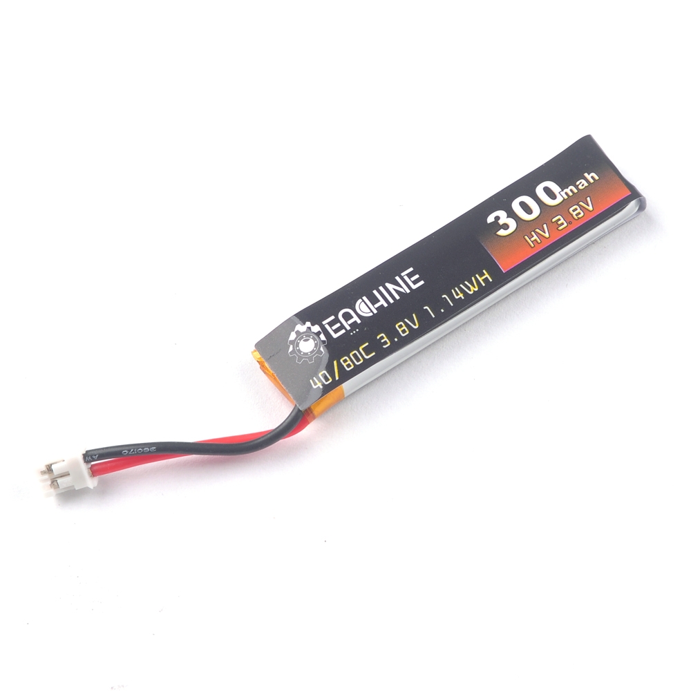 Eachine TRASHCAN 75mm FPV Racing Drone Spare Part 3.8V 300mAh 40C/80C 1-2S Lipo Battery PH2.0 Plug