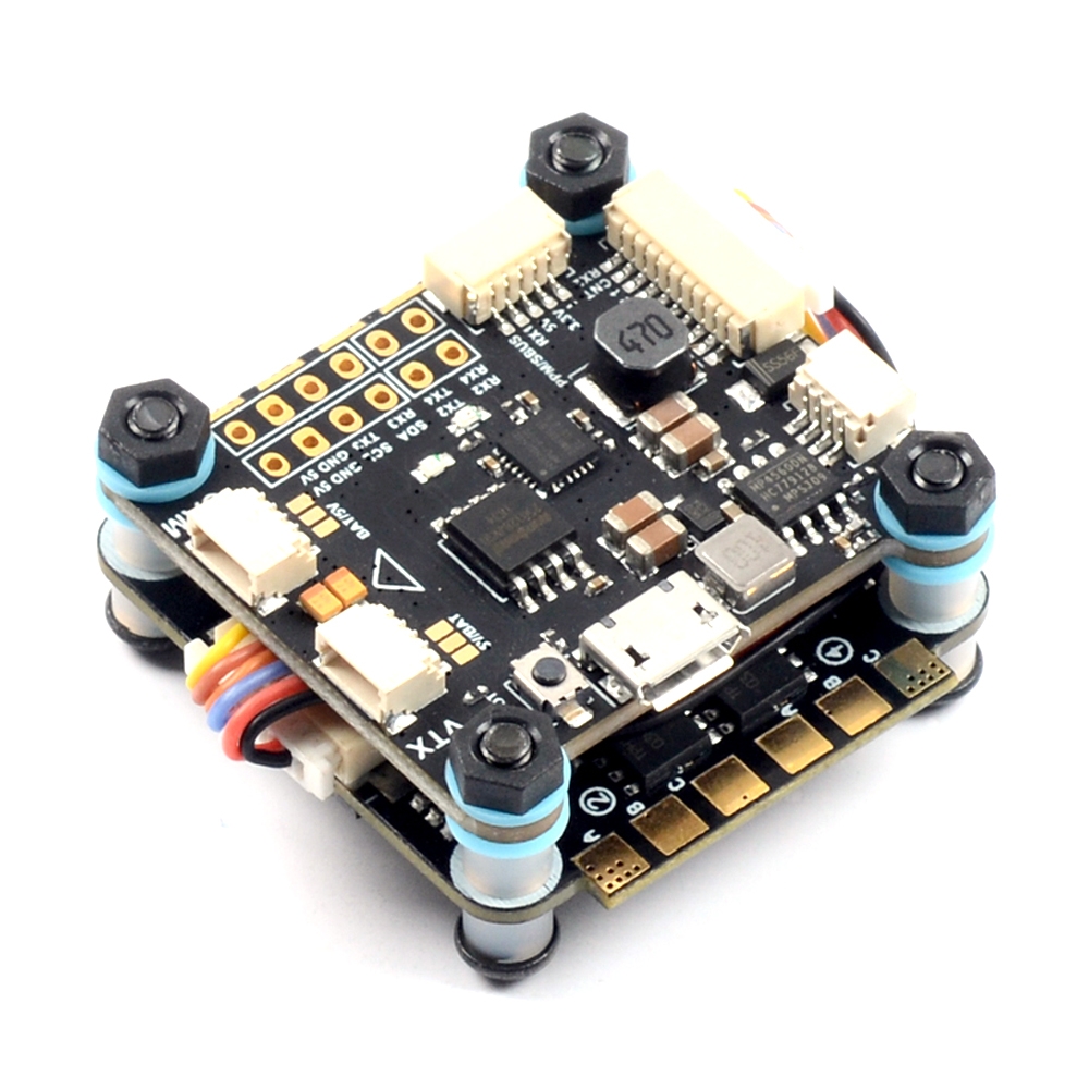 SKYSTARTS TurboS F405 Flytower Betaflight Flight Controller & 40A Blheli_32 4 IN 1 Brushless ESC