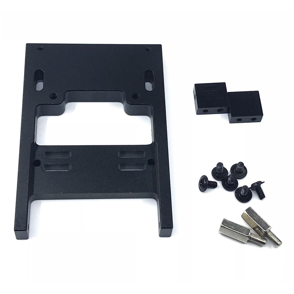 WPL Servo Fixed Seat For 1/16 B1 B16 B24 B36 C14 C24 RC Car Black