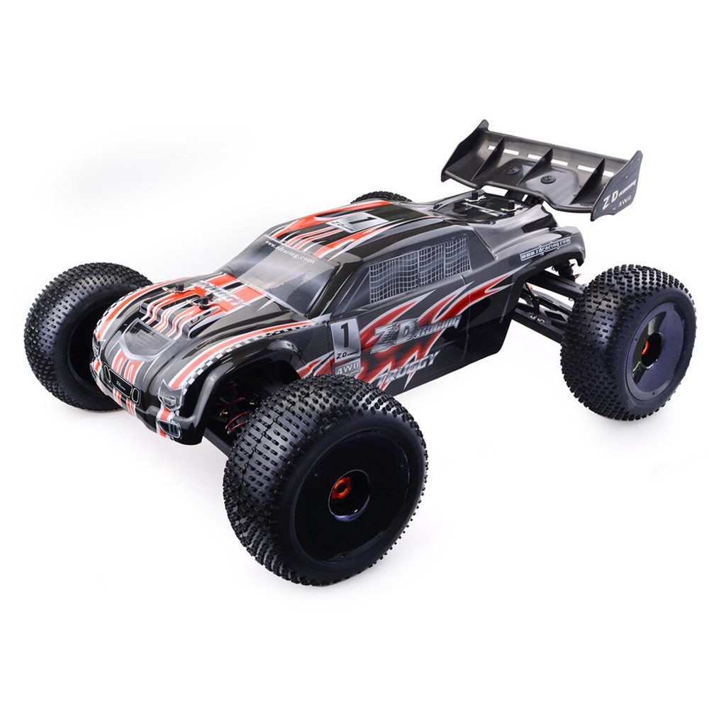 ZD Racing 9021-V3 1/8 110km/h 4WD Brushless Truggy Frame DIY Rc Car KIT Without Electronic Parts