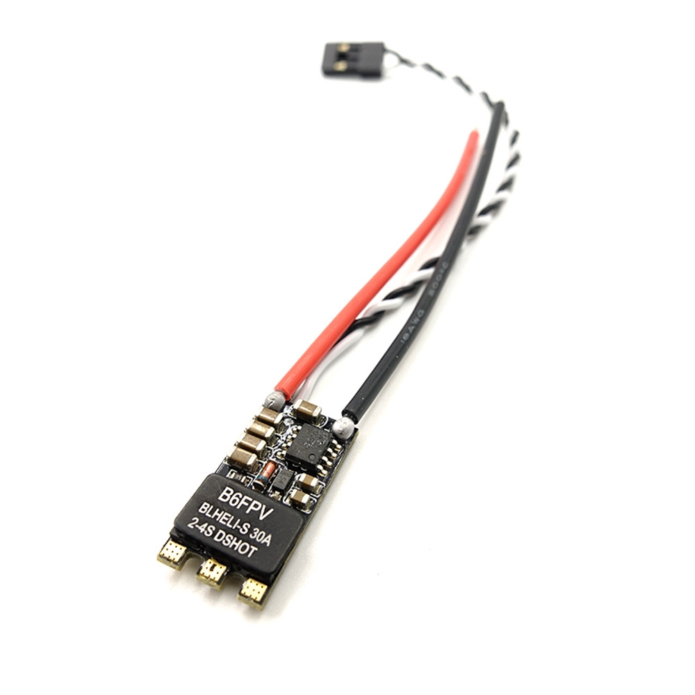 B6FPV 30A BLheli_S 2-4S Brushless ESC Support DShot600 for RC Drone FPV Racing