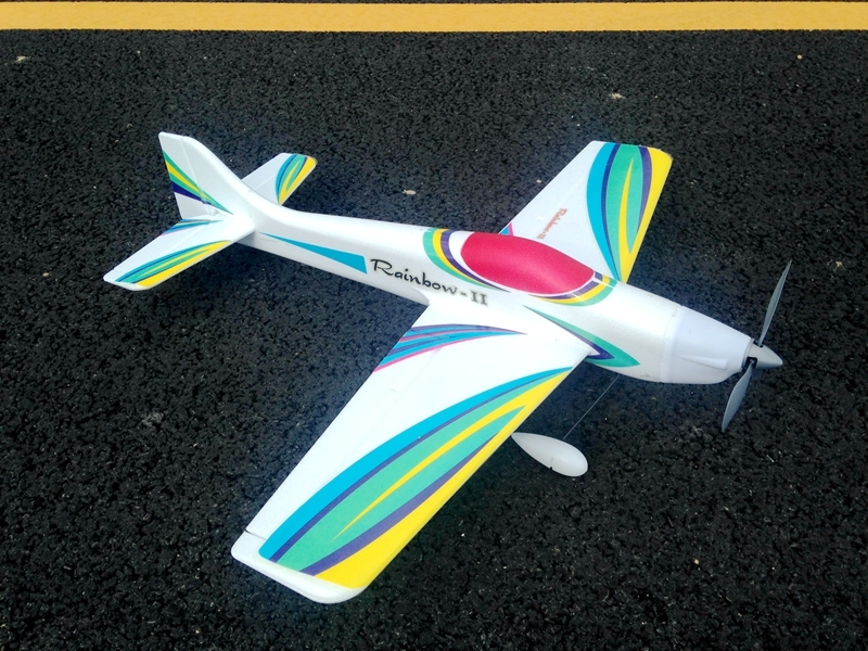 Thunder / Rainbow 890mm Wingspan EPO F3A 3D Aerobatic RC Airplane KIT With Motor Mount