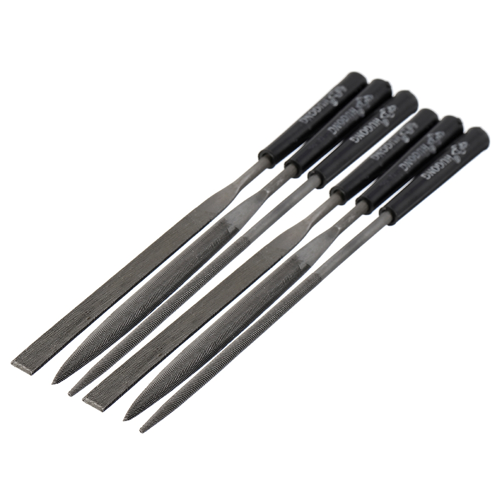 6Pcs 3*140mm Mini Diamond Needle File Set Sharpening for RC Model