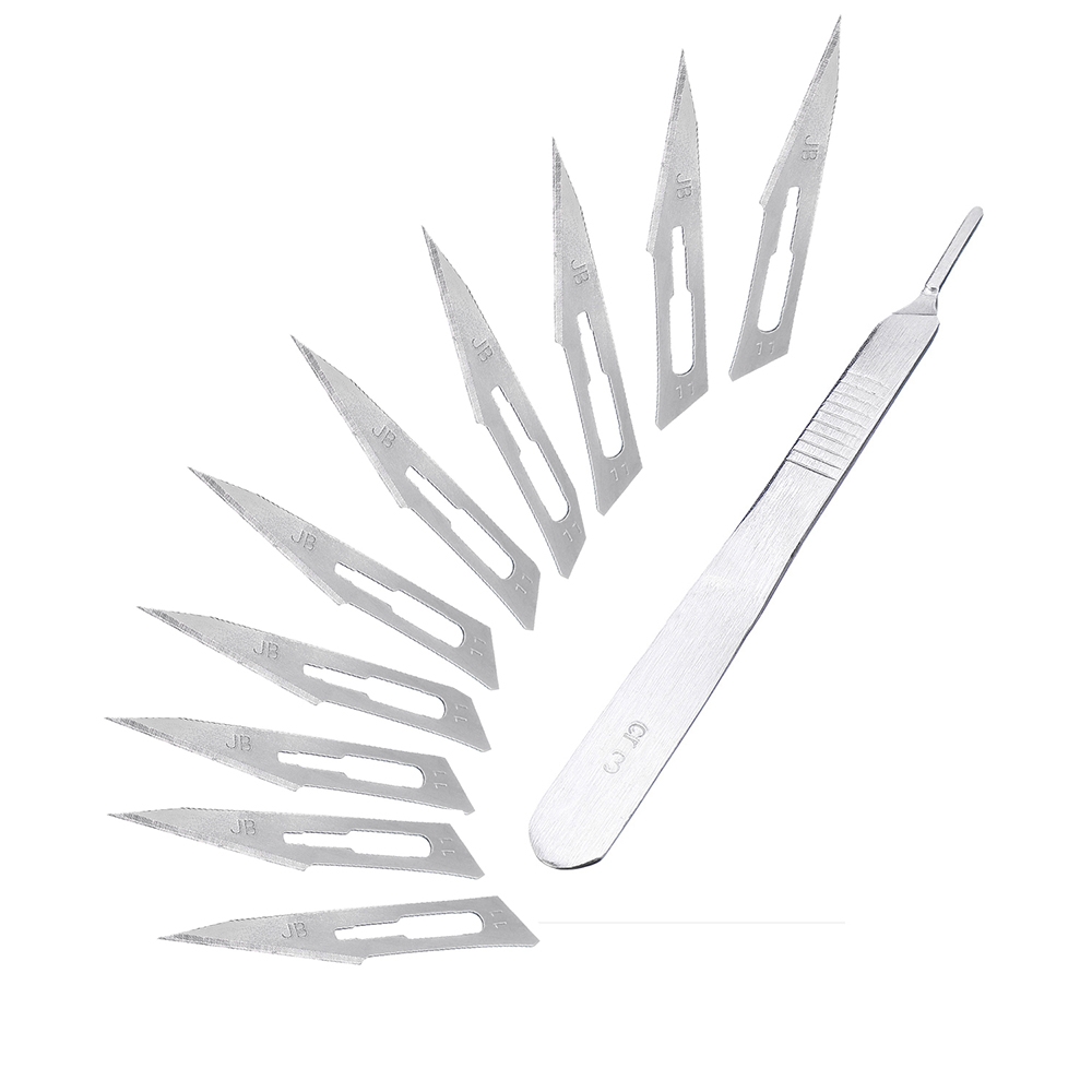 10Pcs Scalpel Hand Repair Tool Set Cutting Carving Kit for RC Model