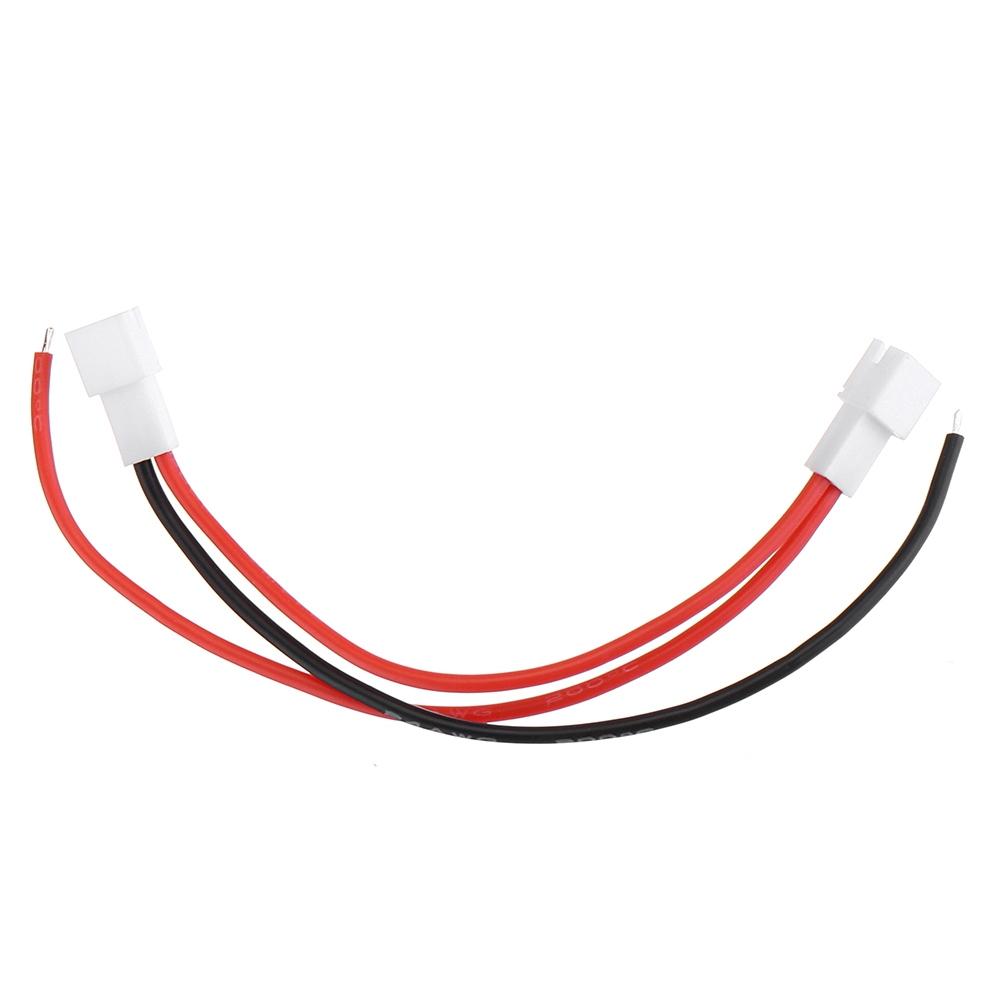 24AWG JST to PH2.0 Plug Silicone Connector Cable for 2S Whoop Drone