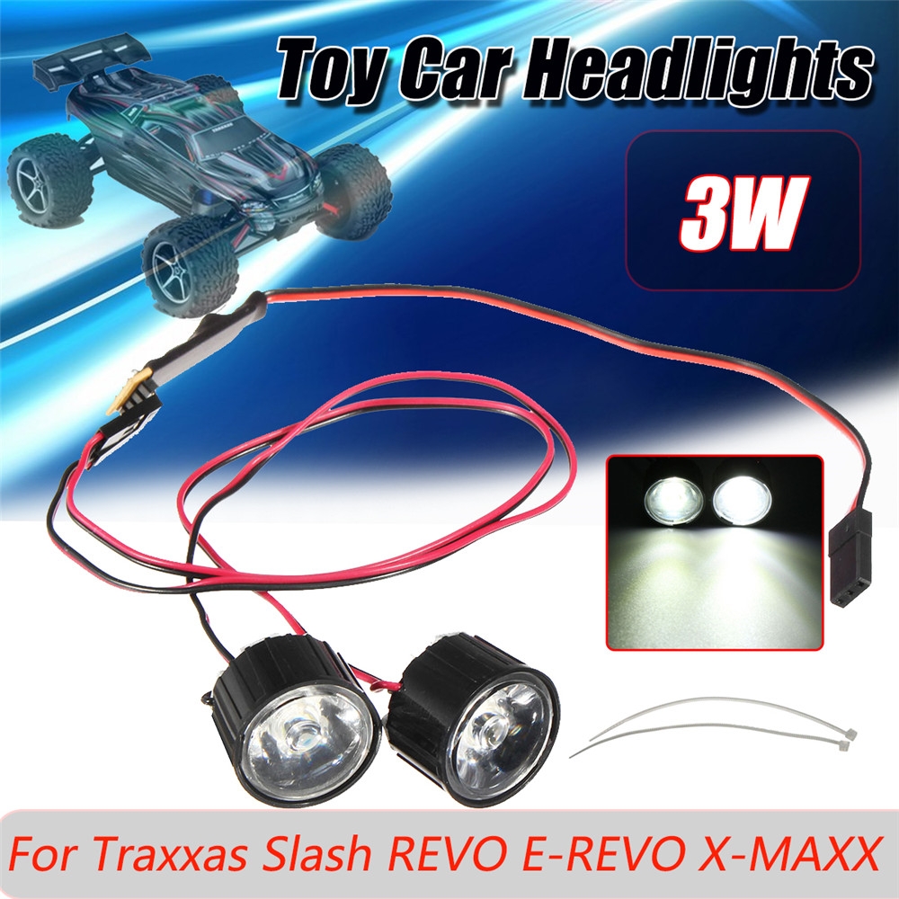 LED Headlight Front Light Spotlight For Traxxas Slash REVO E-REVO X-MAXX RC Car