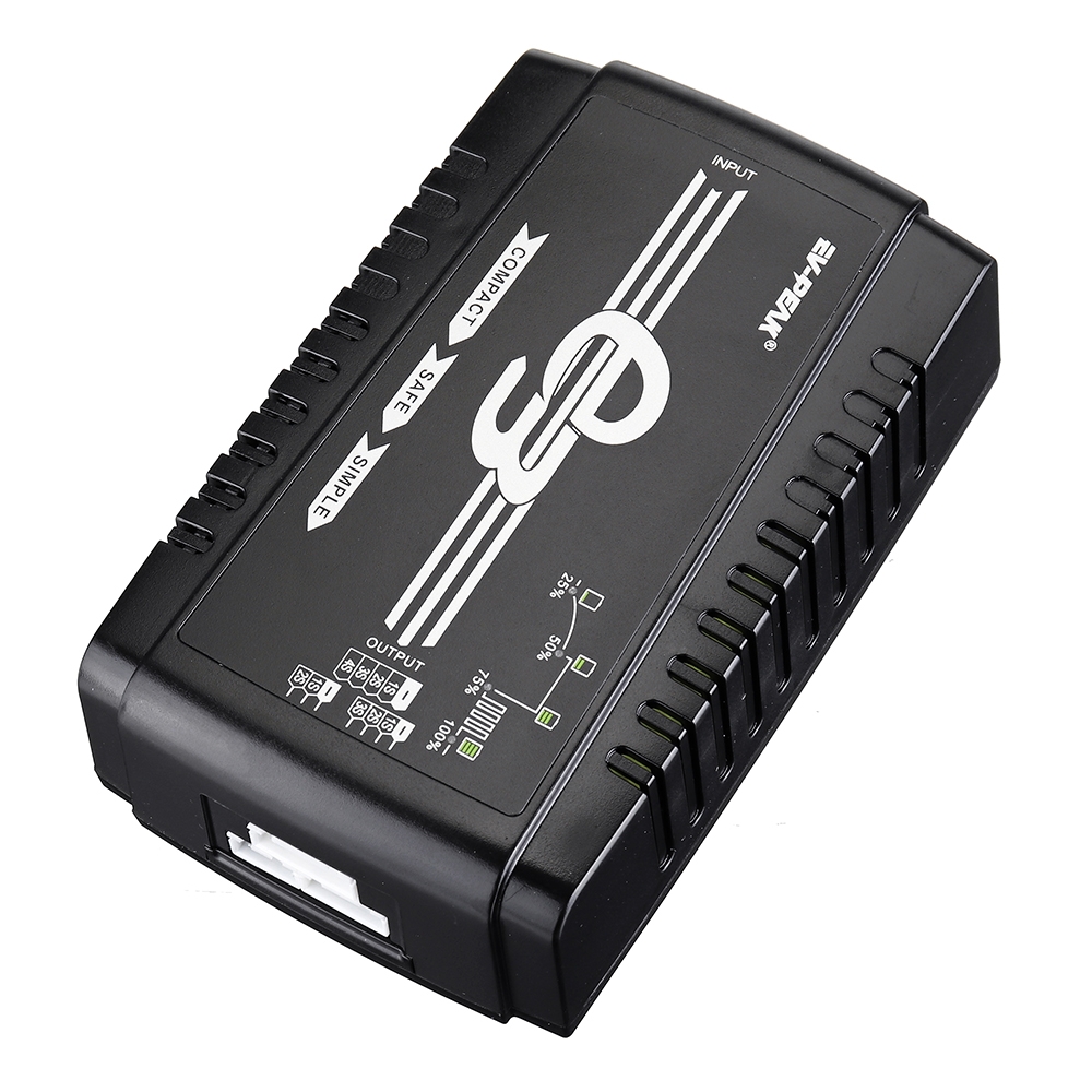 EV-Peak E3 35W 3A Smart AC Balance Charger for 2S-4S LiPo/LiHV Battery