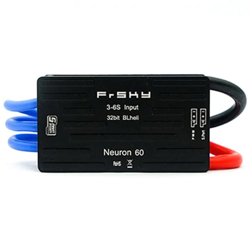 Frsky Neuron60 60A 32Bit 3-6S Input Brushless ESC Built-in Telemetry for FPV RC Airplane