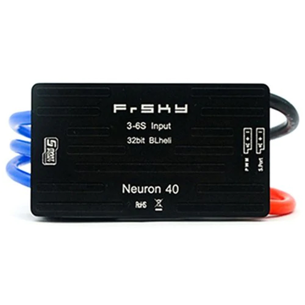 Frsky Neuron 40A 32Bit 3-6S Input Brushless ESC Built-in Telemetry for FPV RC Airplane