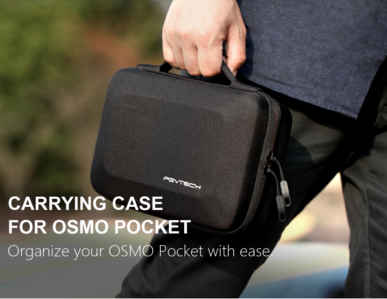 PGYTECH Carrying Case Portable Storage Bag 251x170x86mm For DJI OSMO POCKET Handheld Gimbal