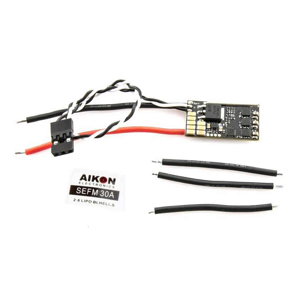 AIKON SEFM 30A 2-6S Blheli_S DSHOT600 Brushless ESC for RC Drone FPV Racing