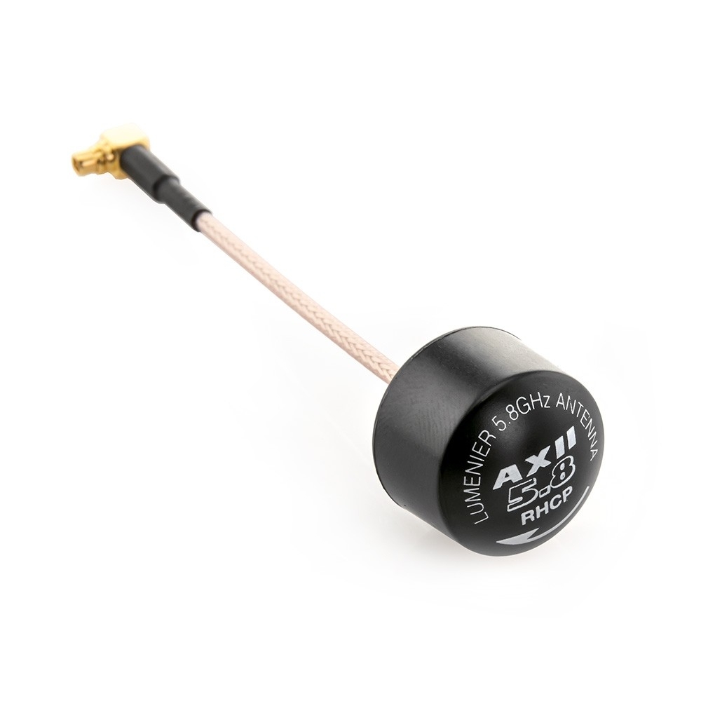 Lumenier AXII MMCX Right Angle 5.8GHz 1.6dBi FPV Antenna LHCP/RHCP For FPV RC Drone