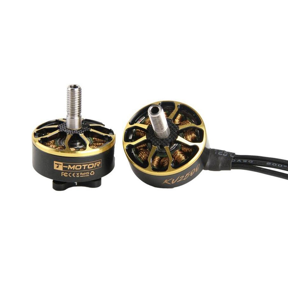 T-Motor MCK 2207 1800KV 2500KV 4-6S Brushless Motor CW for RC Drone FPV Racing