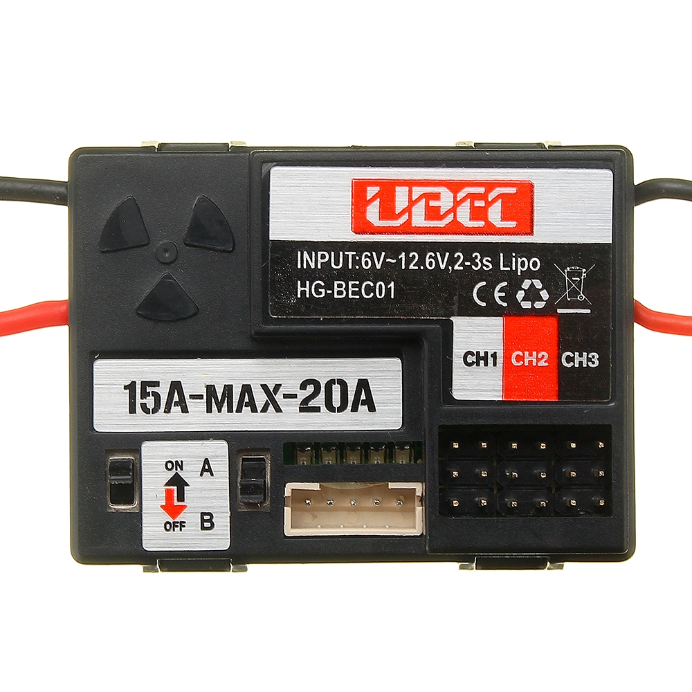 UBEC HG P801 P802 1/12 2.4G 8X8 Rc Car Parts Voltage Stabilizer HG-BEC01