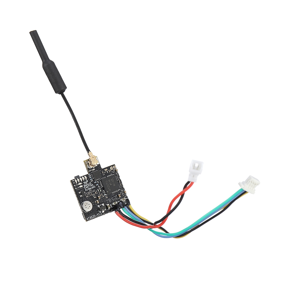 Eachine ATX03S 5.8GHz 40CH 25mW/50mw/200mW Switchable FPV Transmitter Smart Audio Mic for RC Drone