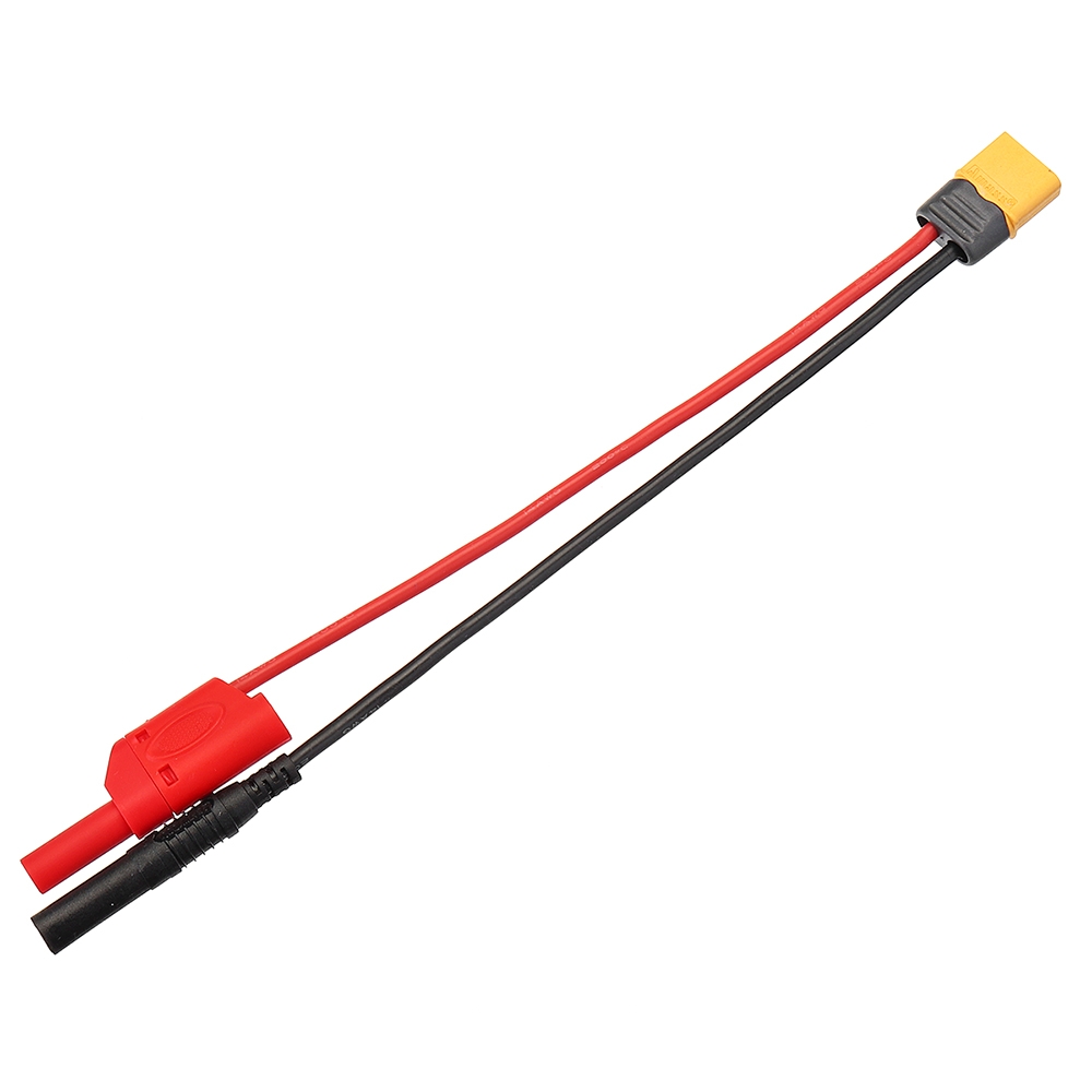 12AWG XT60 Plug to 4.0 Banana Plug Silicone Charging Cable for B6 AC Balance Charger