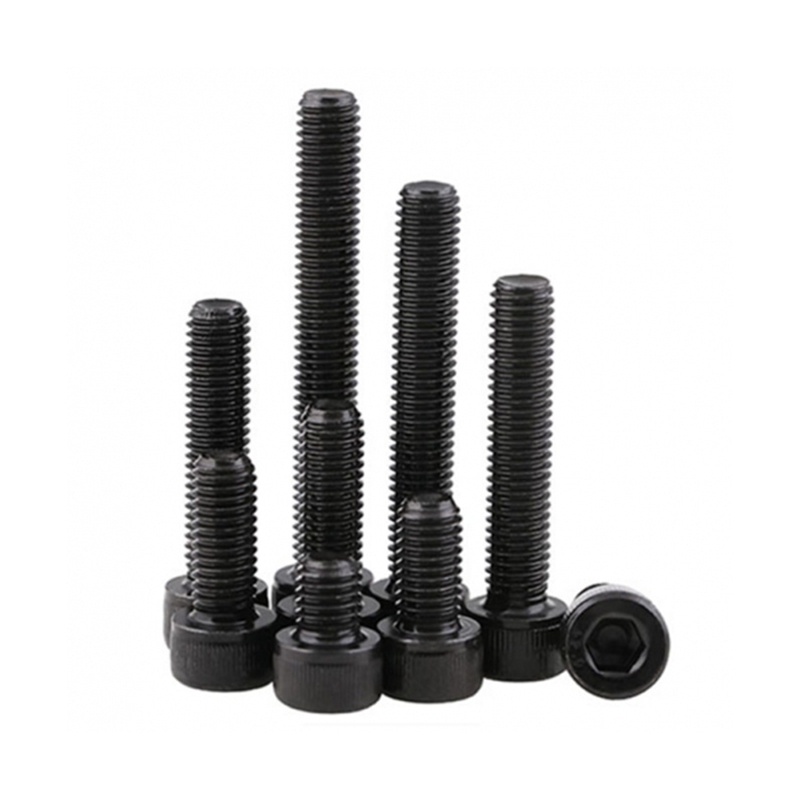 50Pcs RJX M2.5 Class Alloy Steel Black Socket Head Caps Screw