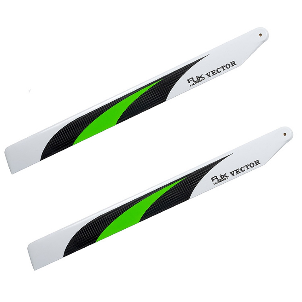 1 Pair RJXHOBBY 380mm Carbon Fiber Main Blade For T-REX 470L Gaui X3L GARTT ALZRC SAB Goblin 380 RC Helicopter