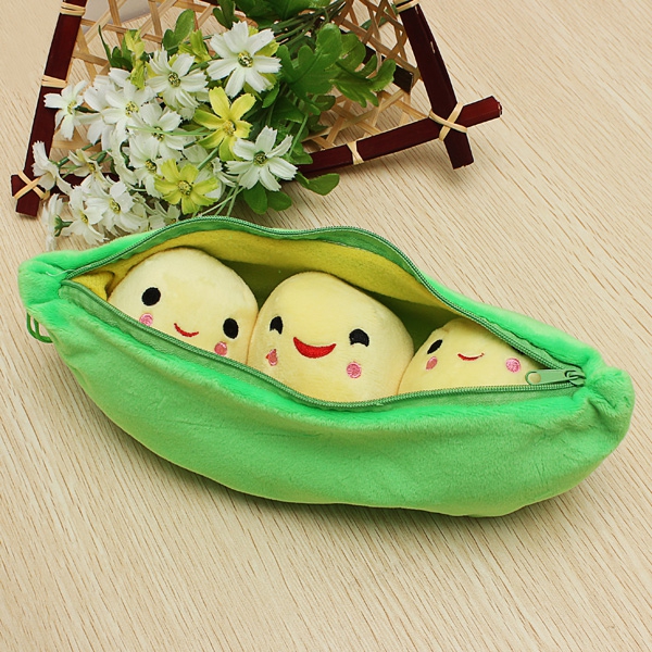 Plush Stuffed Toy Creativity 25CM Peasecod Holland Bean Pillow