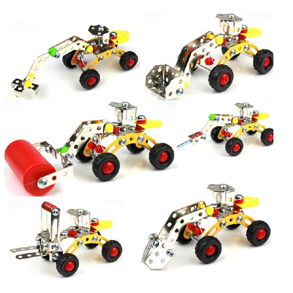 Magical Model DIY Metal Assembly Vehicle Metal Blocks Educational Toys