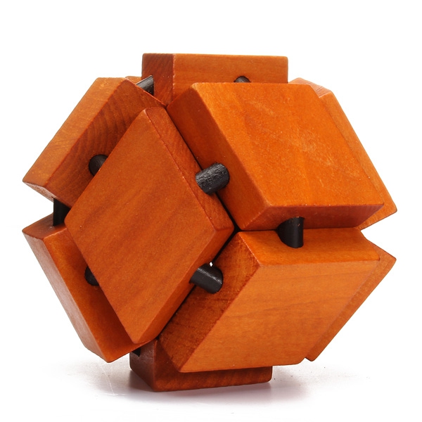 Twelve Water Caltrop Ball YX872 Wooden Puzzle Brain Teaser Toy