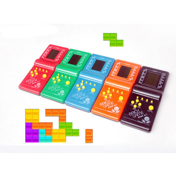 Tetris Game Hand Held LCD Electronic Game Toys Nostalgic Toys 